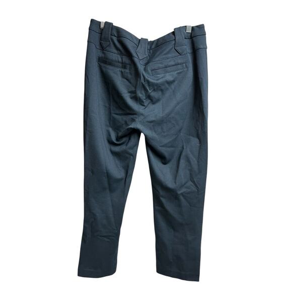 Cabi Barrister Trouser Pants Black Size 10 Hem Slits - Picture 9 of 9